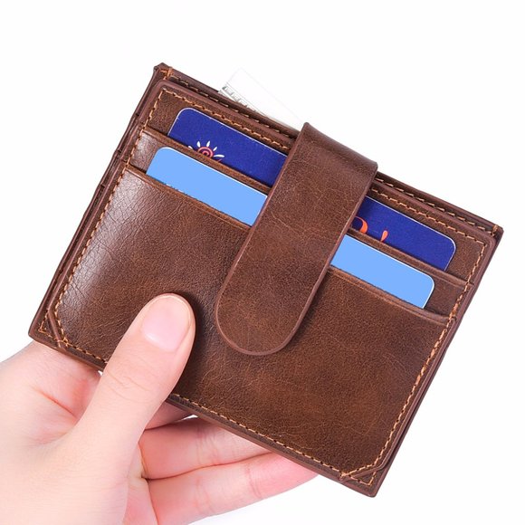 Handbags - Minimalist Slim Wallet Money Clip